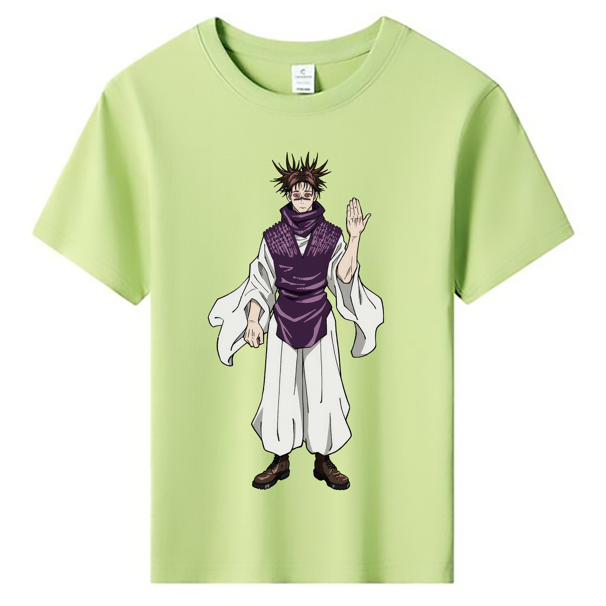 （画像用） 呪術廻戦 Jujutsu Kaisen 綿100％キッズTシャツ（フロントプリント）